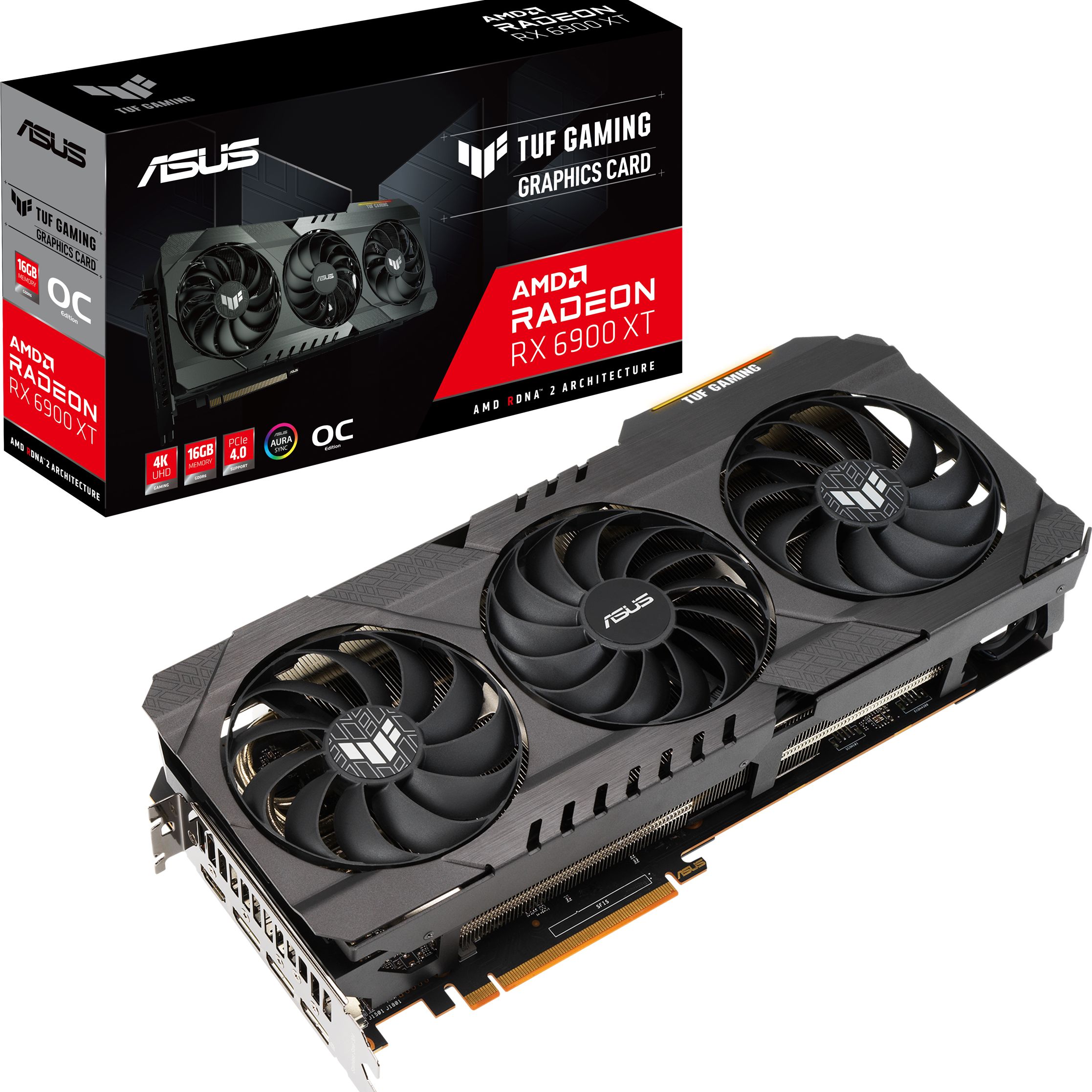 ASUS Unveils First Custom Radeon RX 6900 XT: Big, TUF, Factory