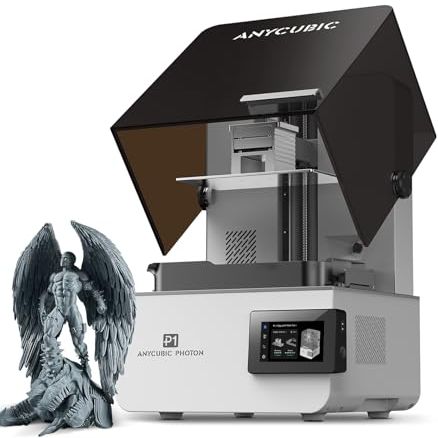 Anycubic Photon P1 Resin 3d Printer, Stability Ball Screw, 14k Precision &amp;amp; Lighturbo 4.0, 8000cps Resin Compatible, Large Build Size 8.78x4.96x9.05in