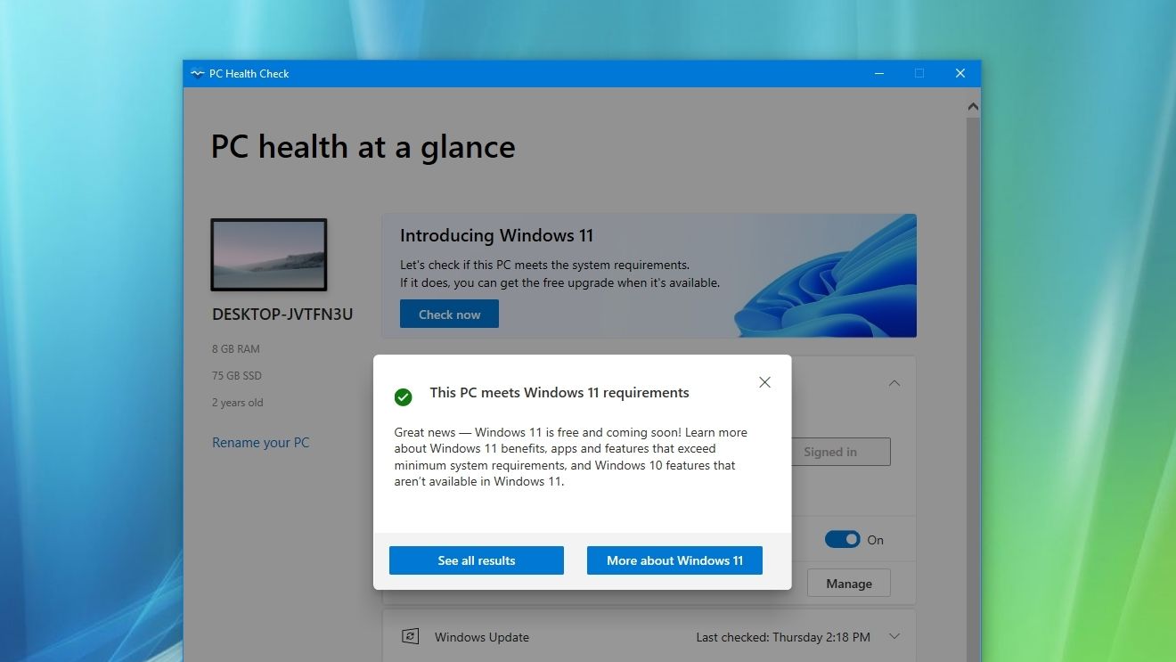 Windows 10 to 11 upgrade preparation