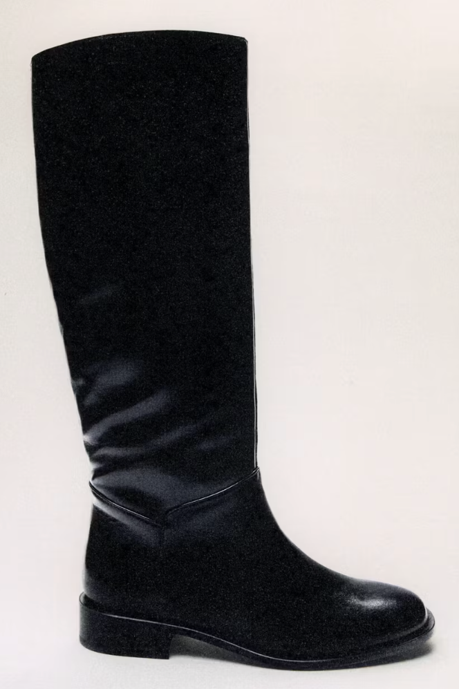 MANGO, Leather High Boots - Women | Mango Usa
