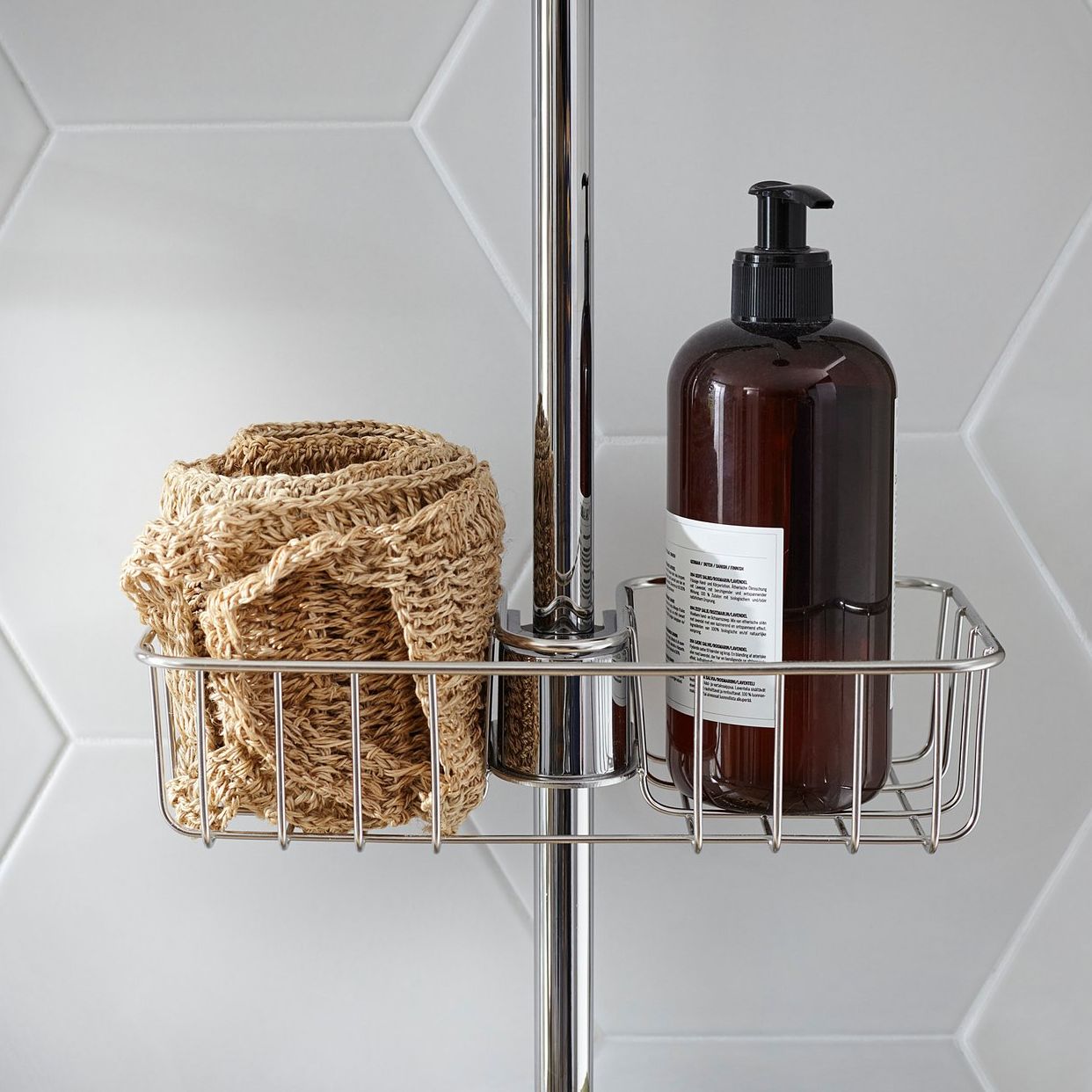 Voxnan Shower Shelf - Chrome-Plated 25x6 Cm
