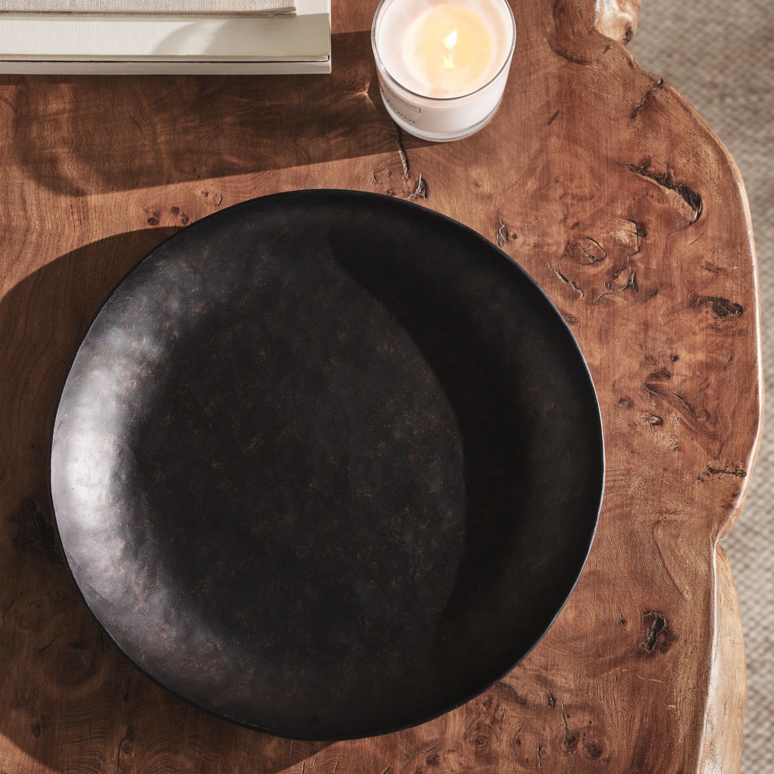 thewhitecompany, Large Black Bowl