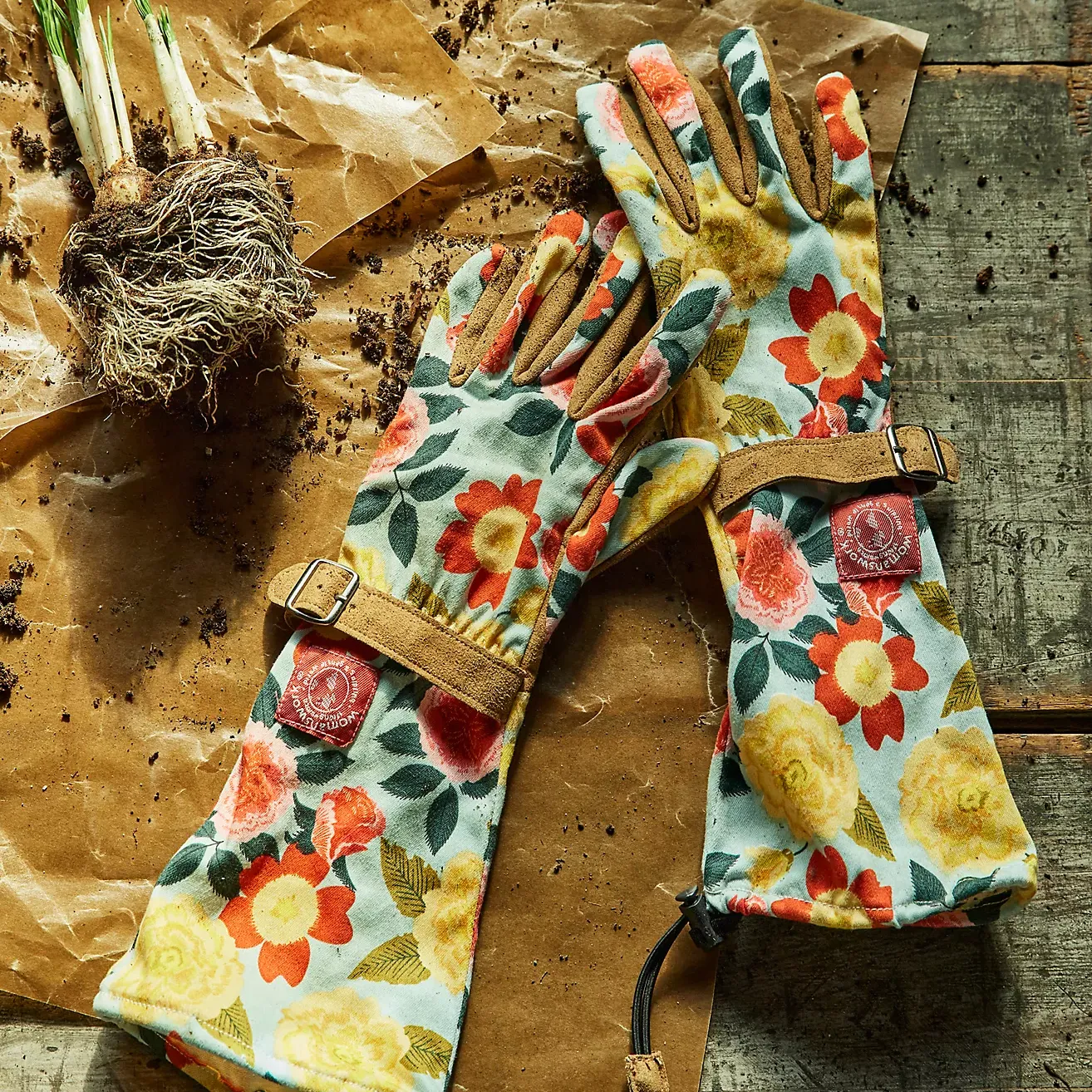 Heirloom Garden Arm Saver Gloves
