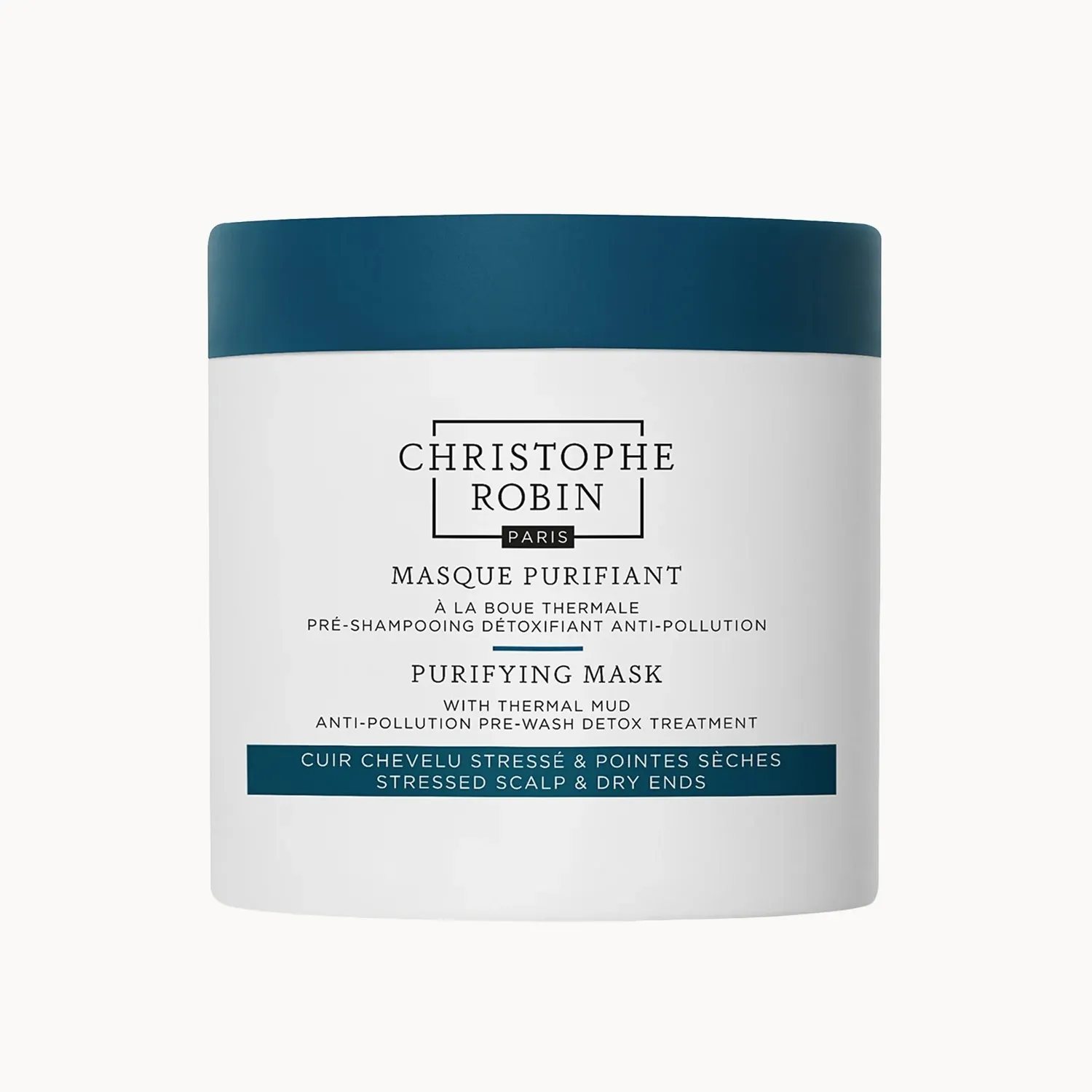Christophe Robin Purifying Mask With Thermal Mud 250ml