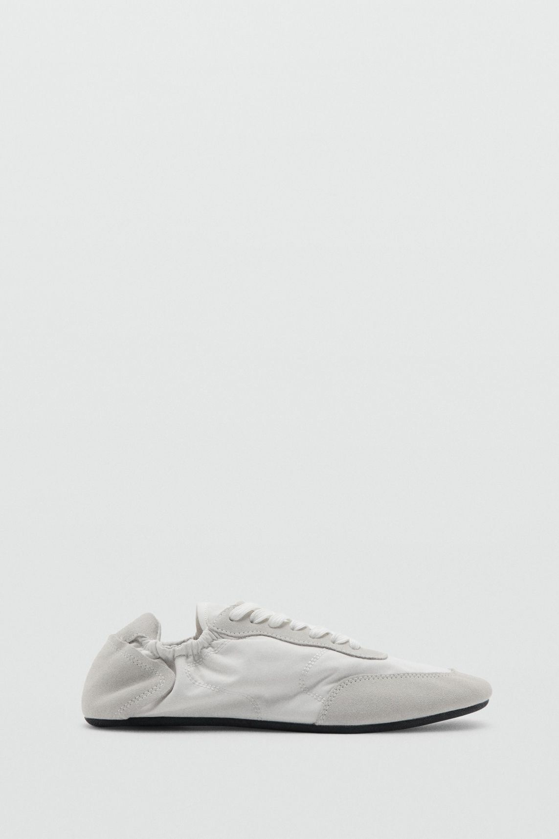 Lace-Up Leather Sneakers - Women | Mango Usa