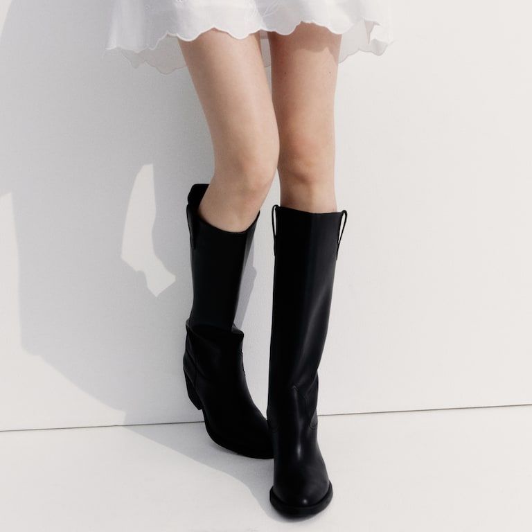 Knee-High Cowboy Boots
