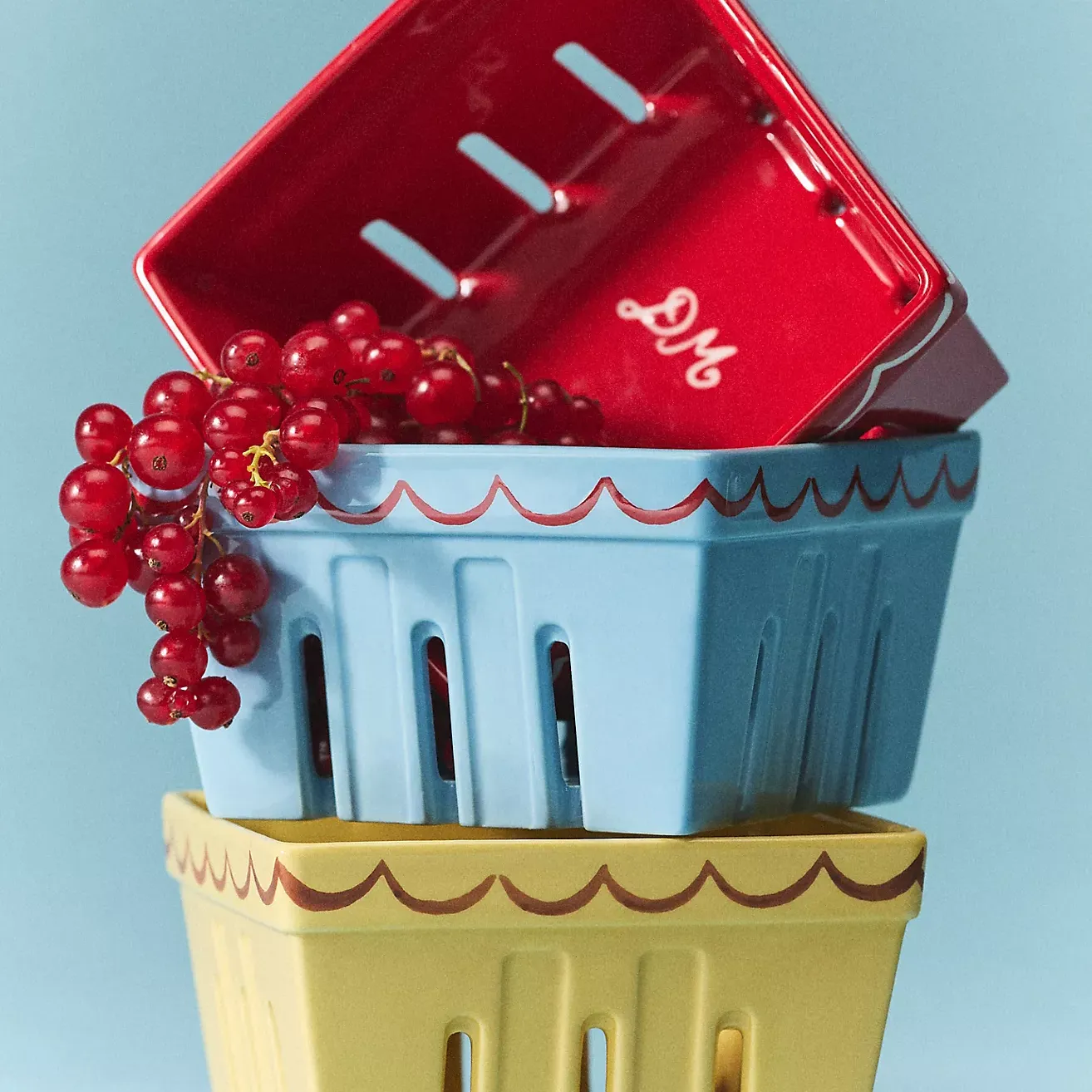 Damson Madder Berry Basket