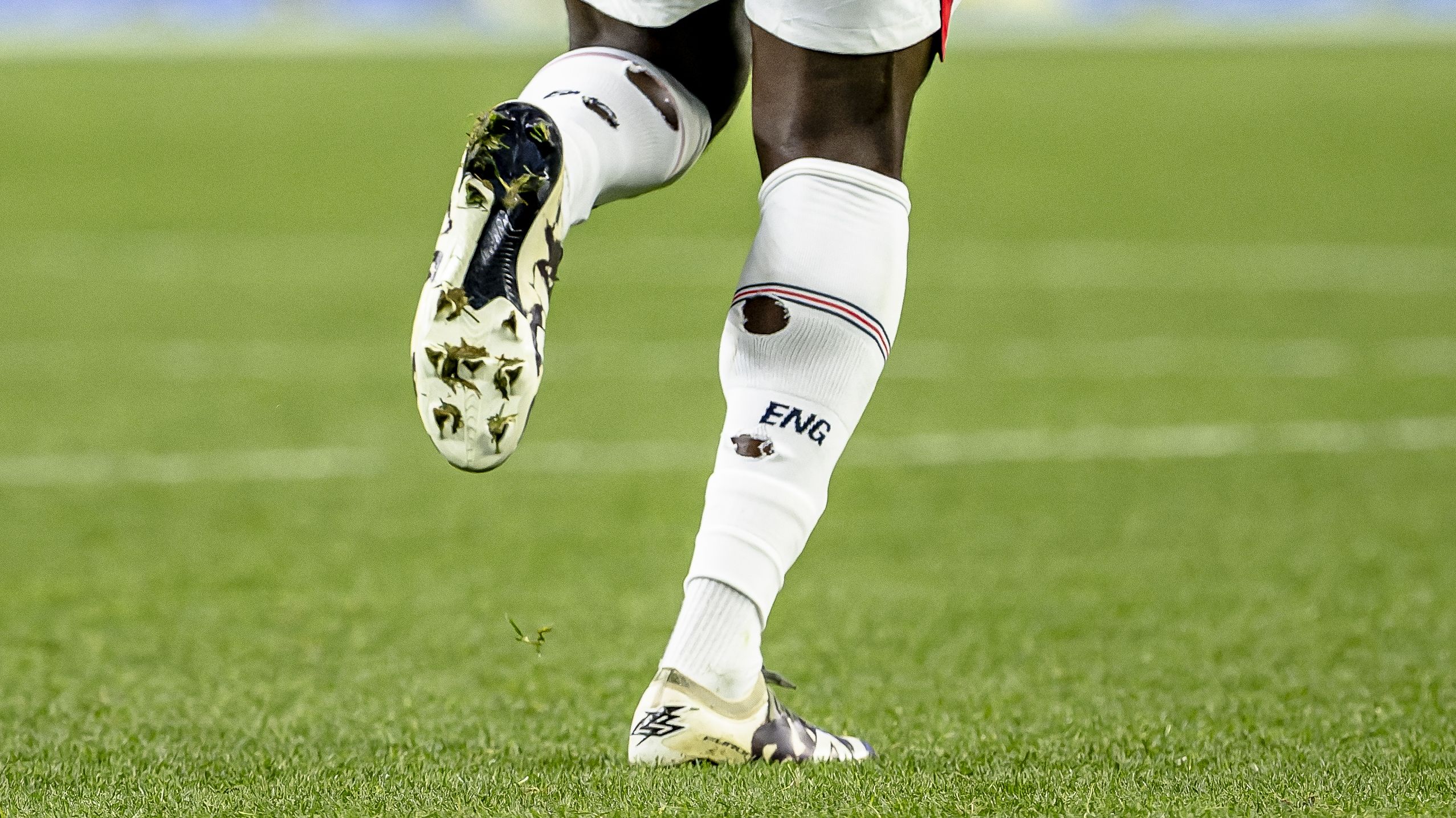 Bukayo Saka of England during the 2026 World Cup at AT&amp;amp;T Stadium on June 17, 2026, in Dallas, United States. (Photo by Stefan Koops/EYE4IMAGES/NurPhoto via Getty Images)