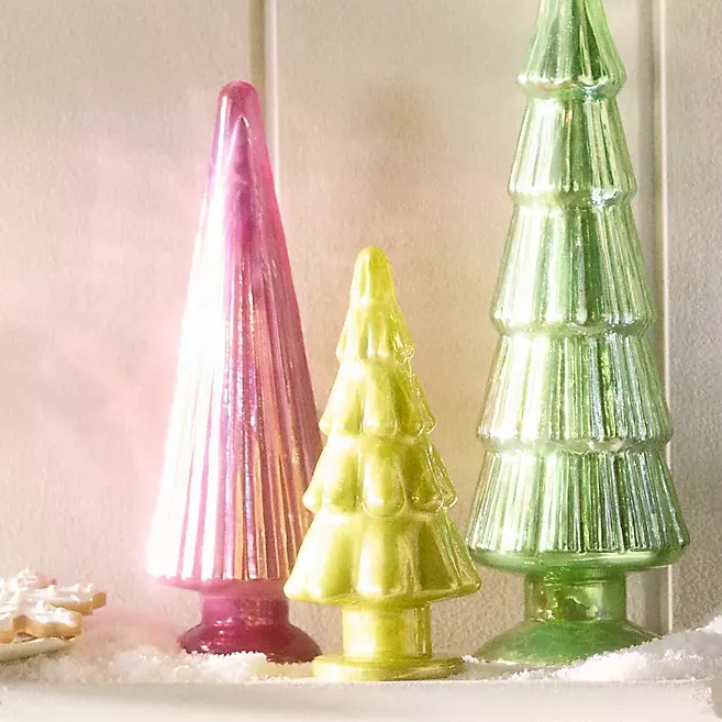 Glass Tree Decorative Object