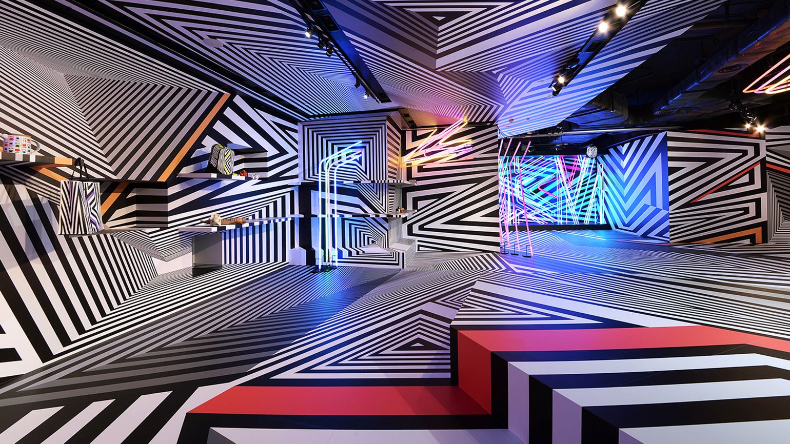 Tobias Rehberger docks his latest dazzle installation at MCM