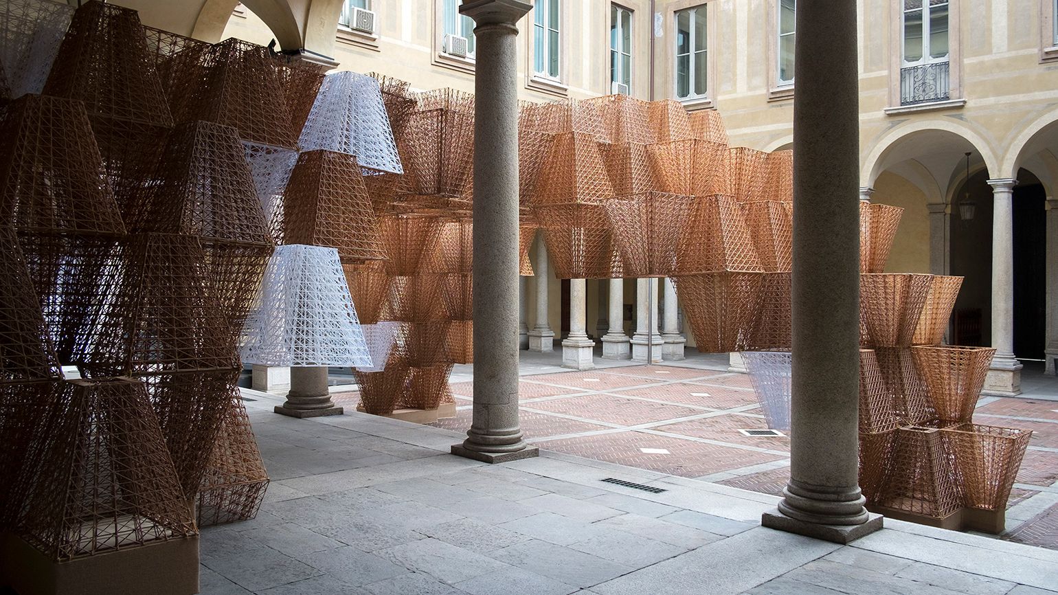 Conifera, by COS and Arthur Mamou-Mani at Salone del Mobile