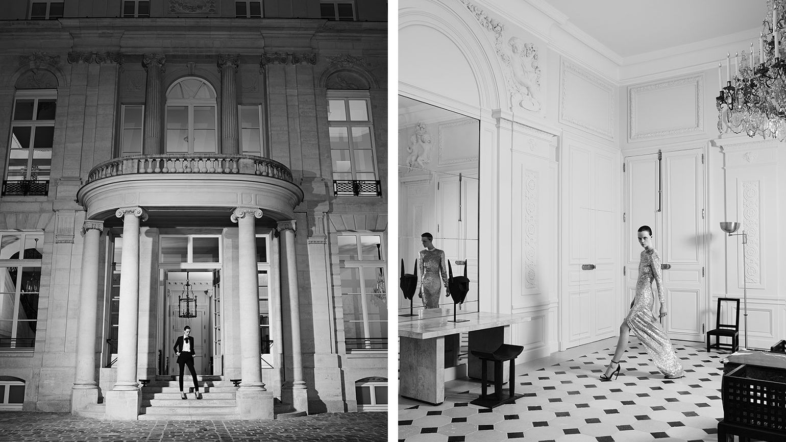 First look at Hedi Slimane debut Saint Laurent couture