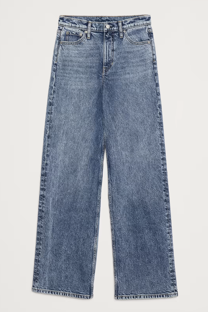 Banana Republic, The Icon Classic Wide-Leg Jean