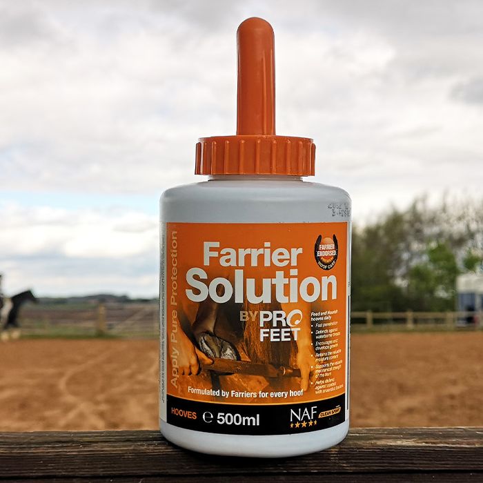 NAF Profeet Farrier Solution bottle