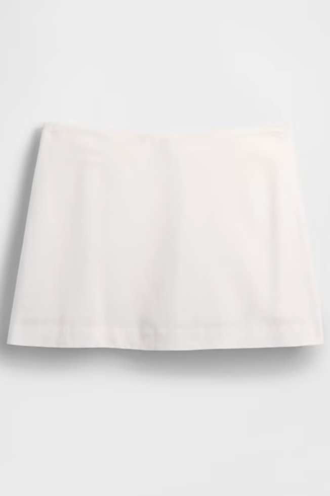 Gap, Linen-Blend Mini Skort