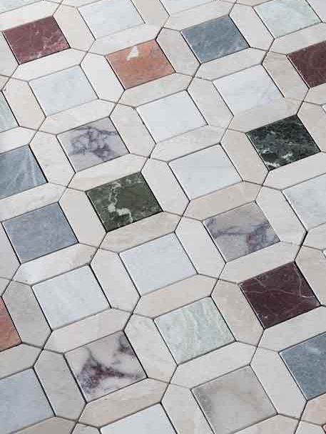Mix Marble Window Mosaic - Starel Stones