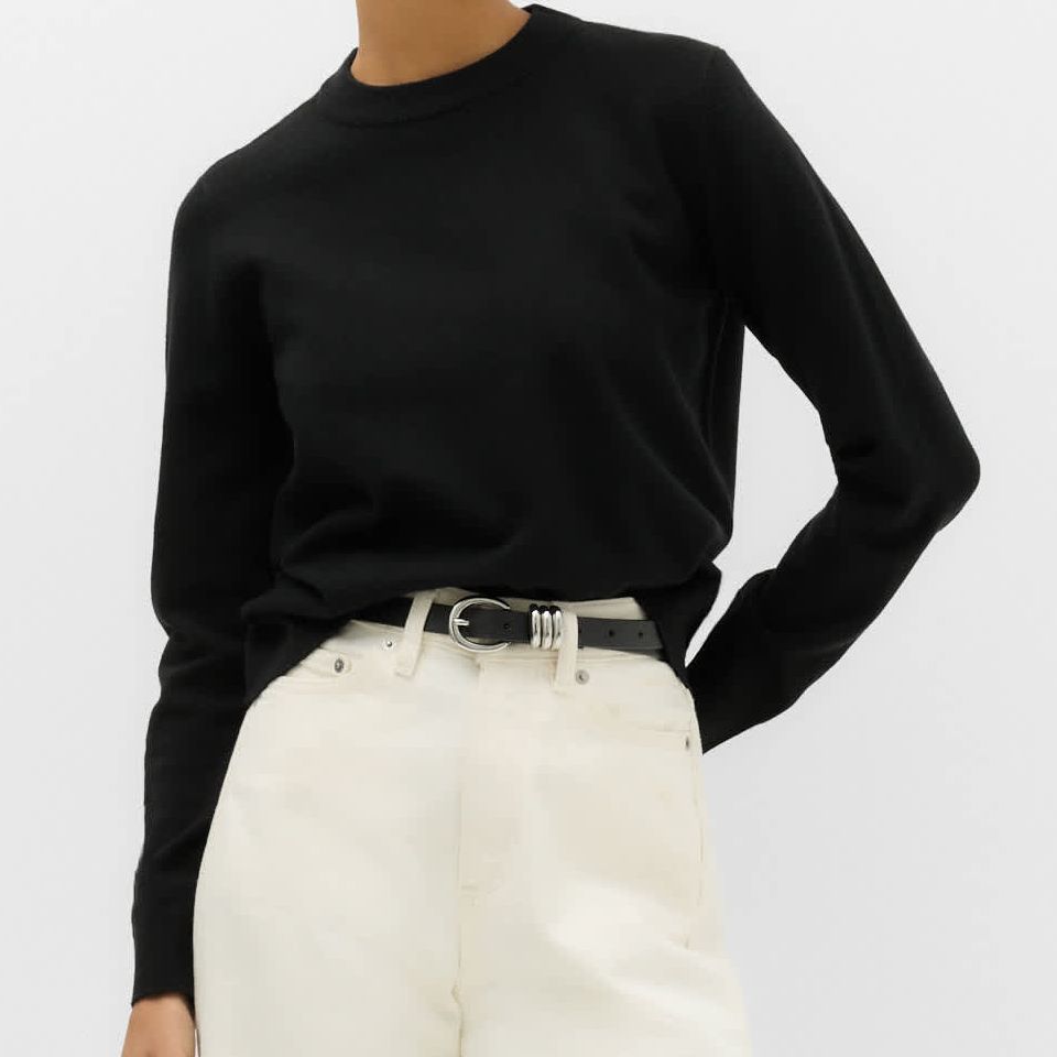 Air-Yarn Crew Neck Jumper
