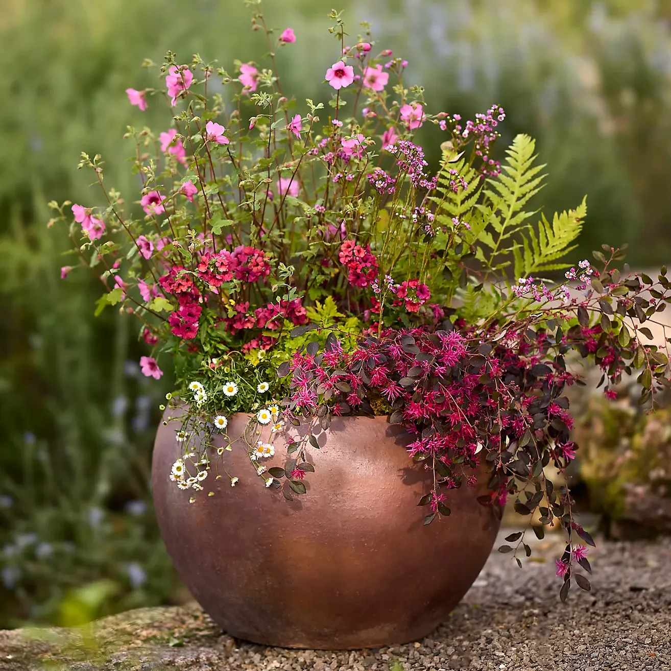 Terracotta Globe Planter