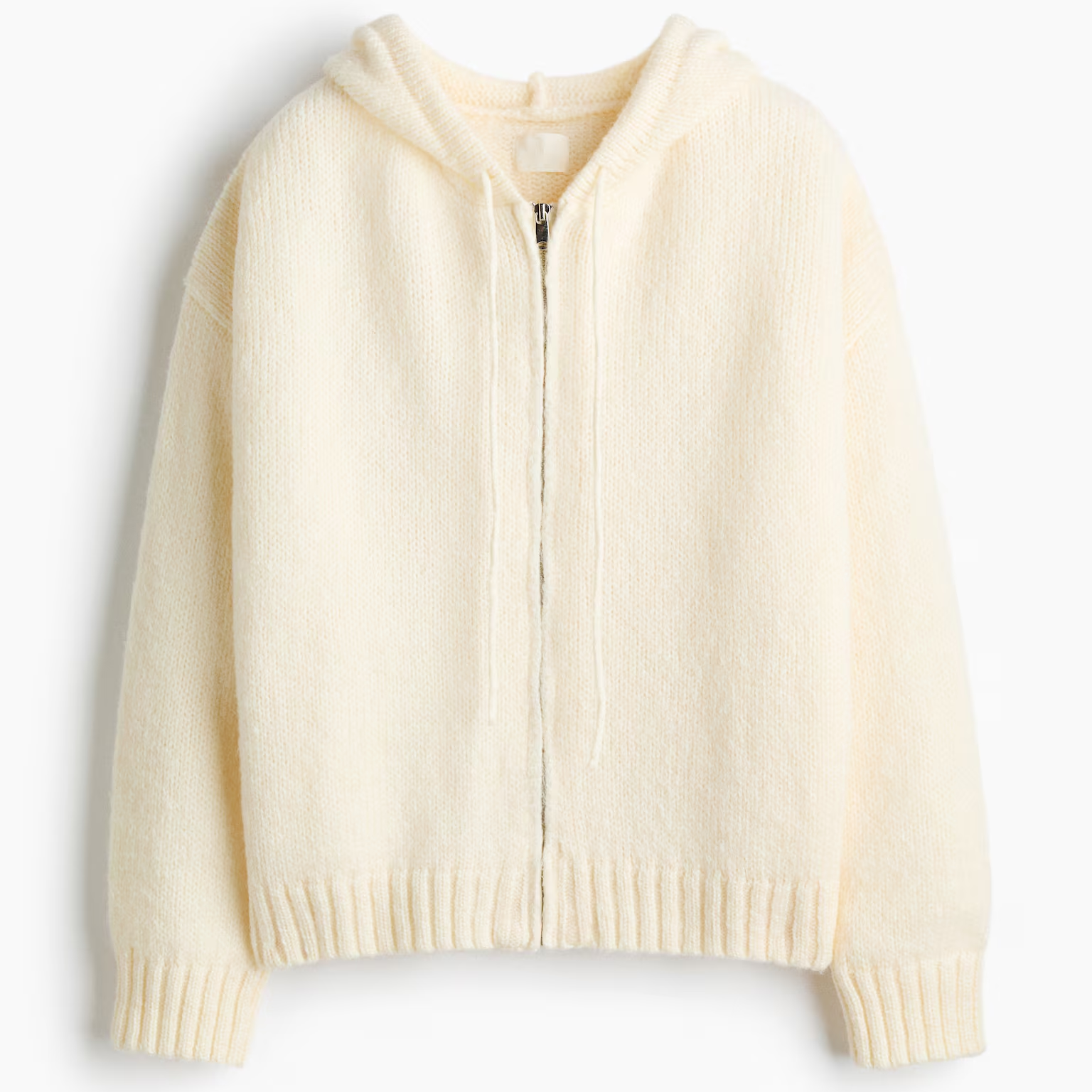 H&amp;amp;M knitted zip up hoodie