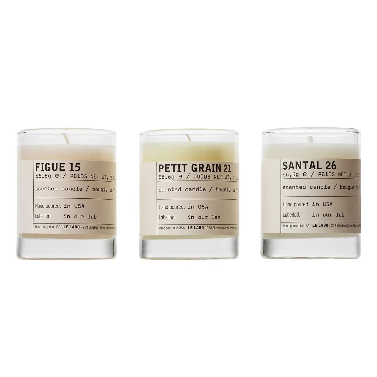 Candle Trio Set