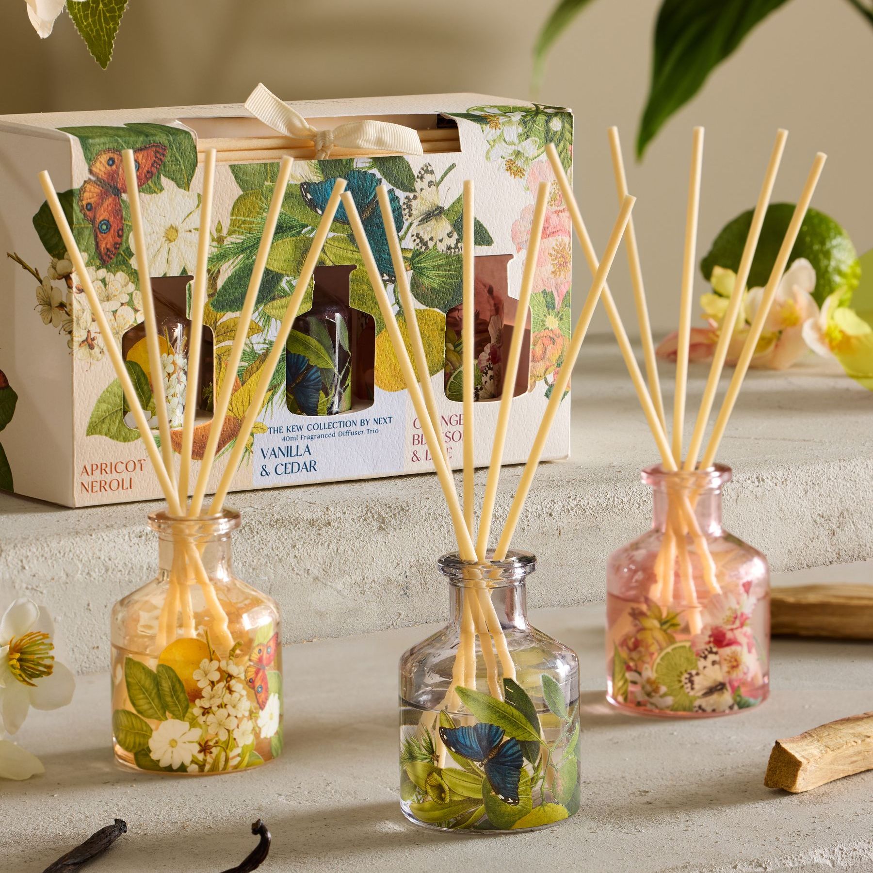 Set of 3 Multi Kew Collection Diffuser