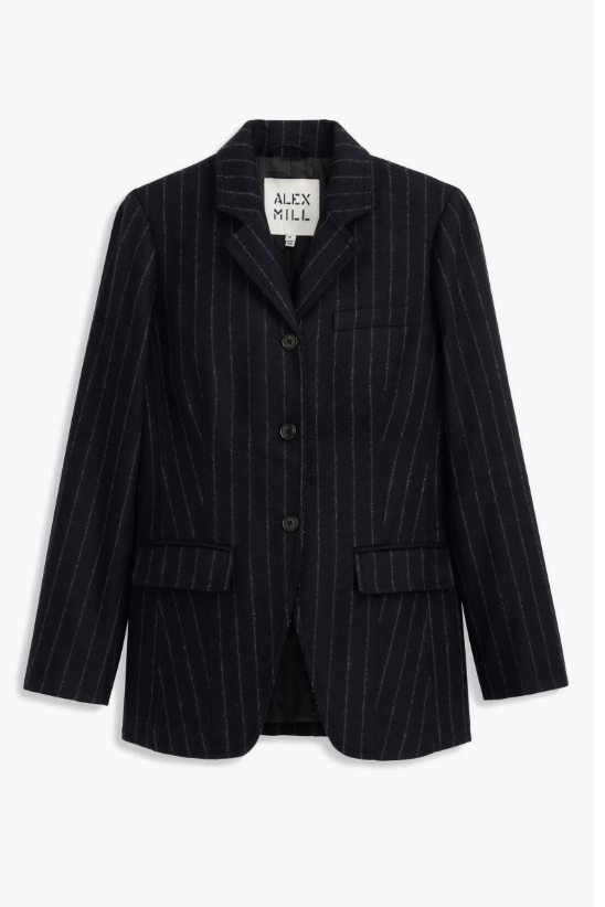 Alex Mill, Chalkstripe Wool Blazer
