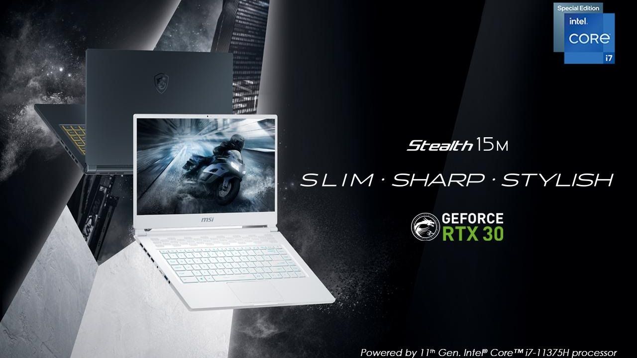 MSI's ridiculously thin RTX 3060-powered gaming laptop sits