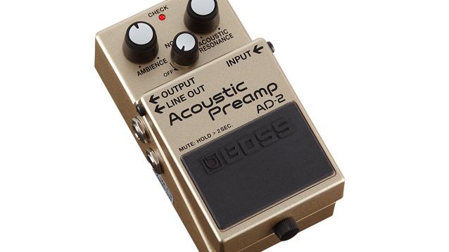BOSS アコースティック・プリアンプ AD-2 Boss Announces AD-2 Acoustic Preamp Pedal | Guitar World