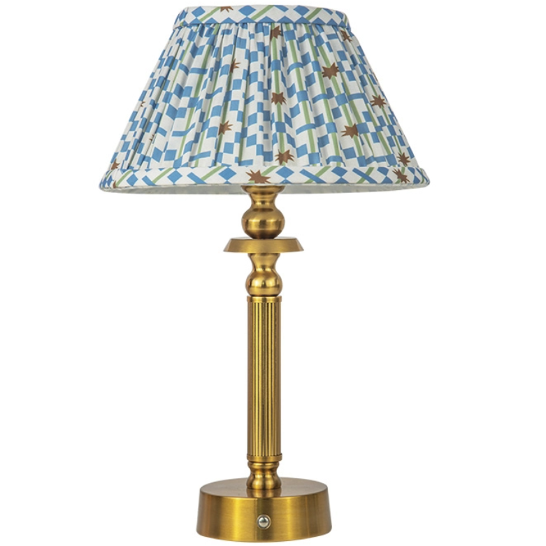 Lighting Direct, Wisteria Agatha USB Rechargeable LED Touch Table Lamp