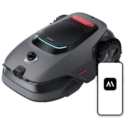 Mova Lidax Ultra 2000 Robotic Lawn Mower,dual Mapping,0.5 Acres,edge Cutting, Adjustable Cutting Height, Smart Obstacle Avoidance