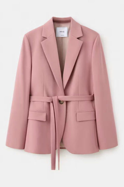 MANGO, Straight Cut Suit Blazer With Pockets - Women | Mango Usa