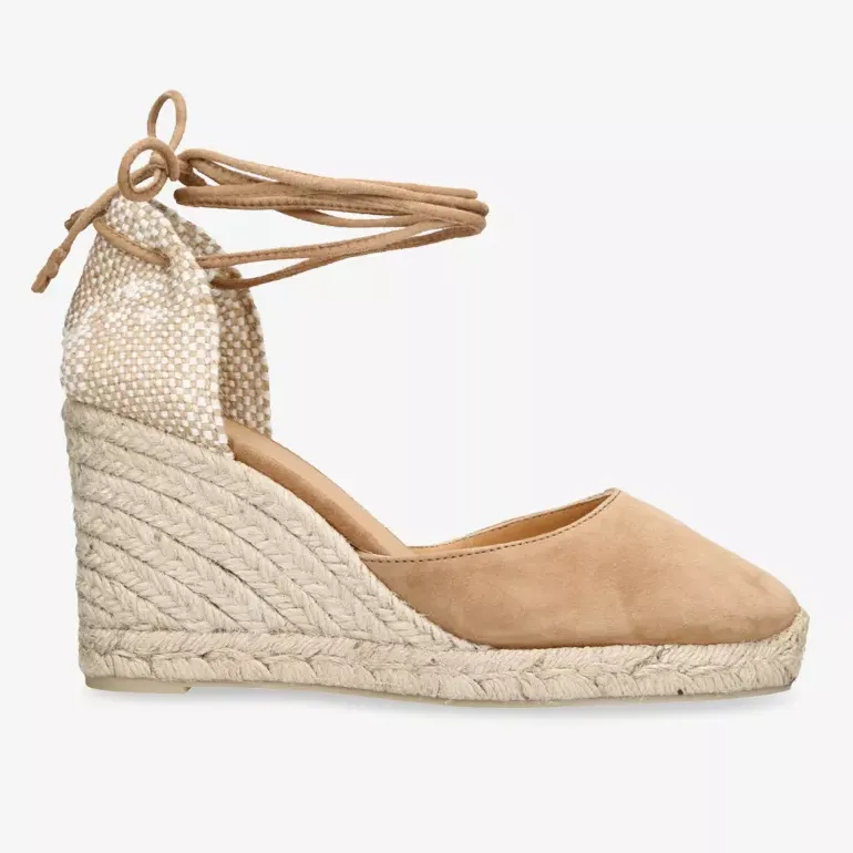 Carina Suede Wedge Espadrilles - Eur 36 / 3 Uk Women