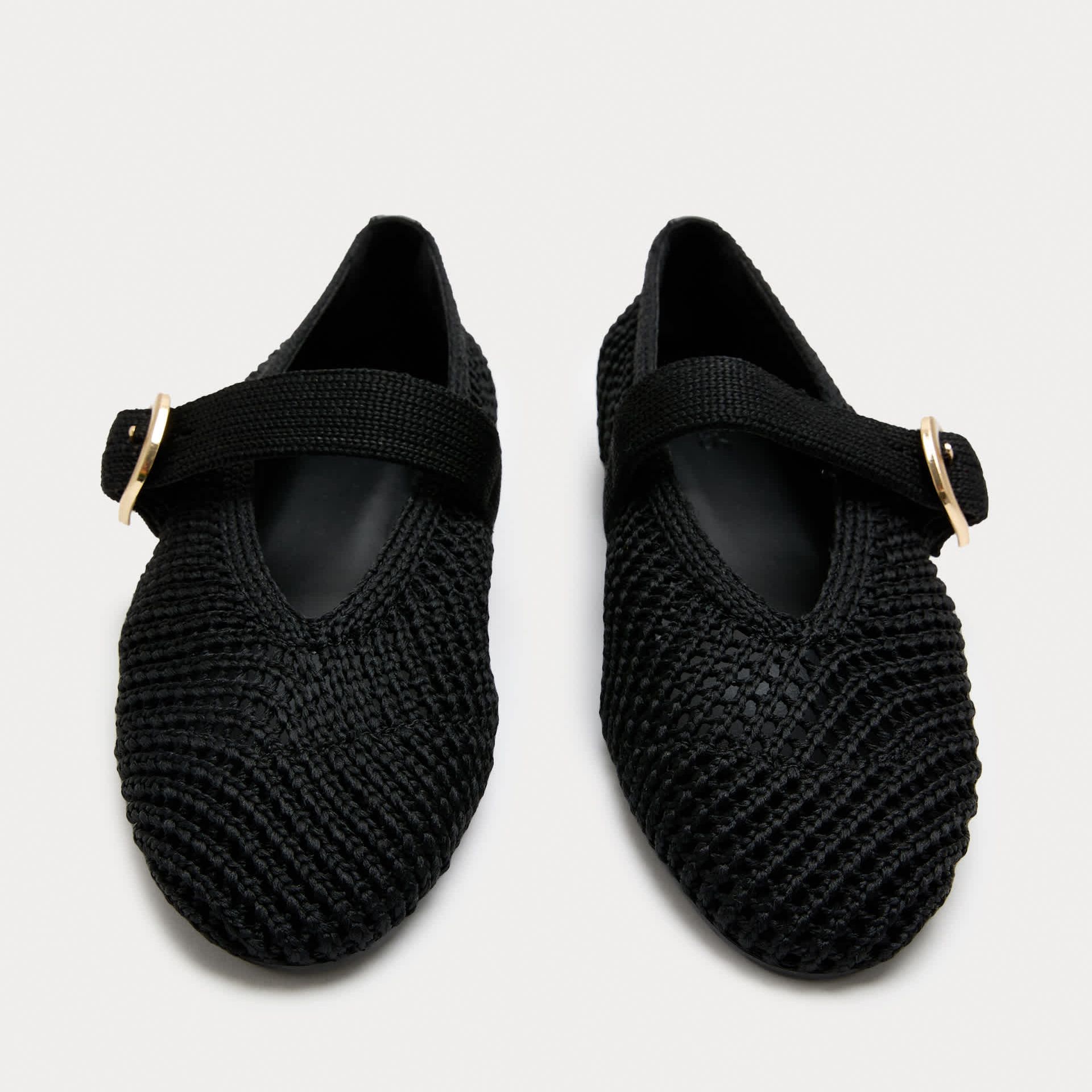 Buckle Flat Mary Jane Ballet Pumps