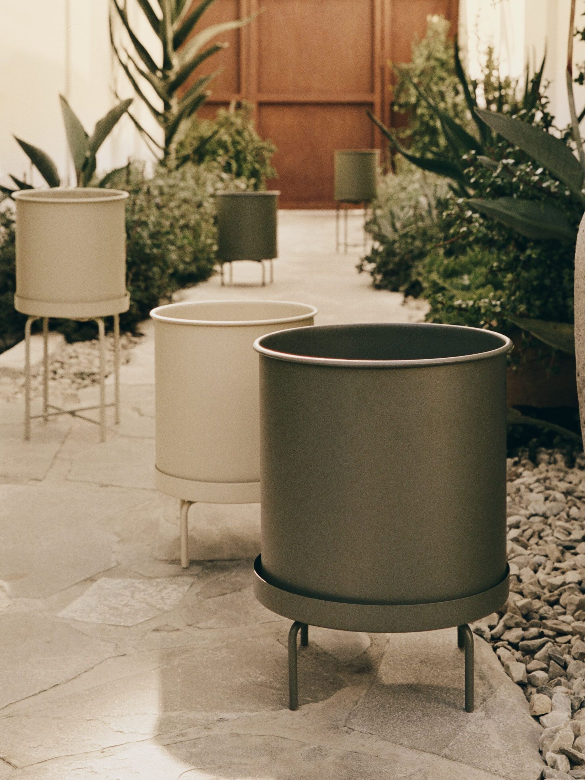 Metal Plant Pot on a Stand