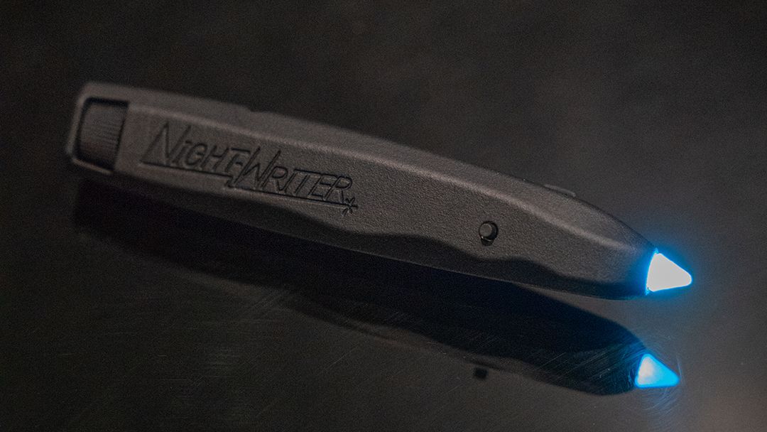 The Night-Writer is a light that's shaped like a pen instead of a flashlight and designed specifically for light painting