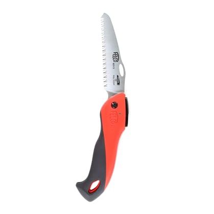 Felco 601 Folding Pruning Saw &amp;ndash; Compact Pull-Stroke Saw for Gardening &amp;amp; Vineyard Use | Tree Branch Cutter | Folding Handsaw With Chrome-Plated 4.7" Blade, Non-Slip Handle, Blade Lock, Swiss Precision