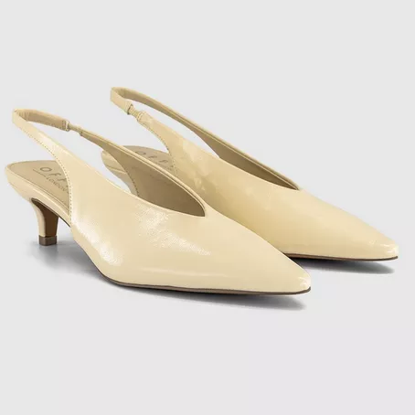 Slingback Kitten Heels