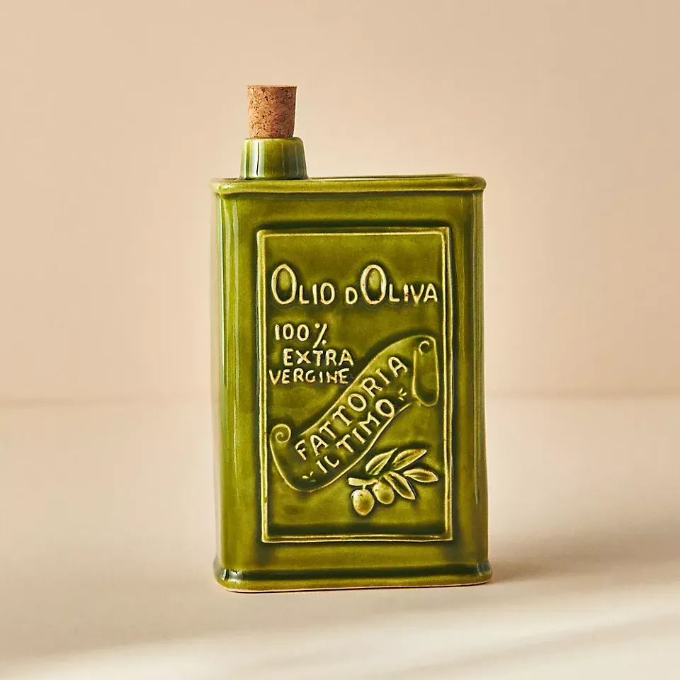 Anthropologie, Cucina Stoneware Olive Oil Cruet