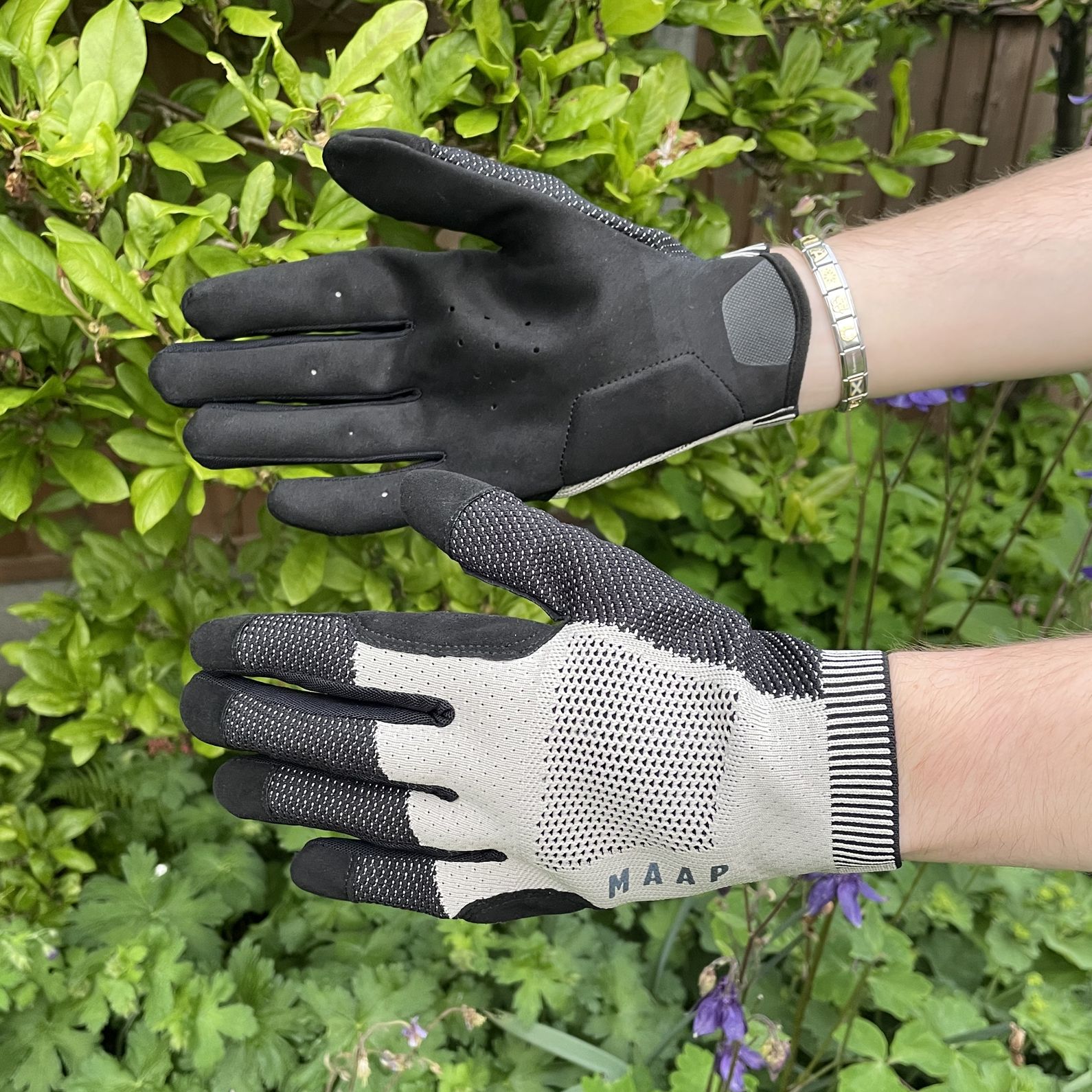 MAAP Alt_Road Glove worn by a women
