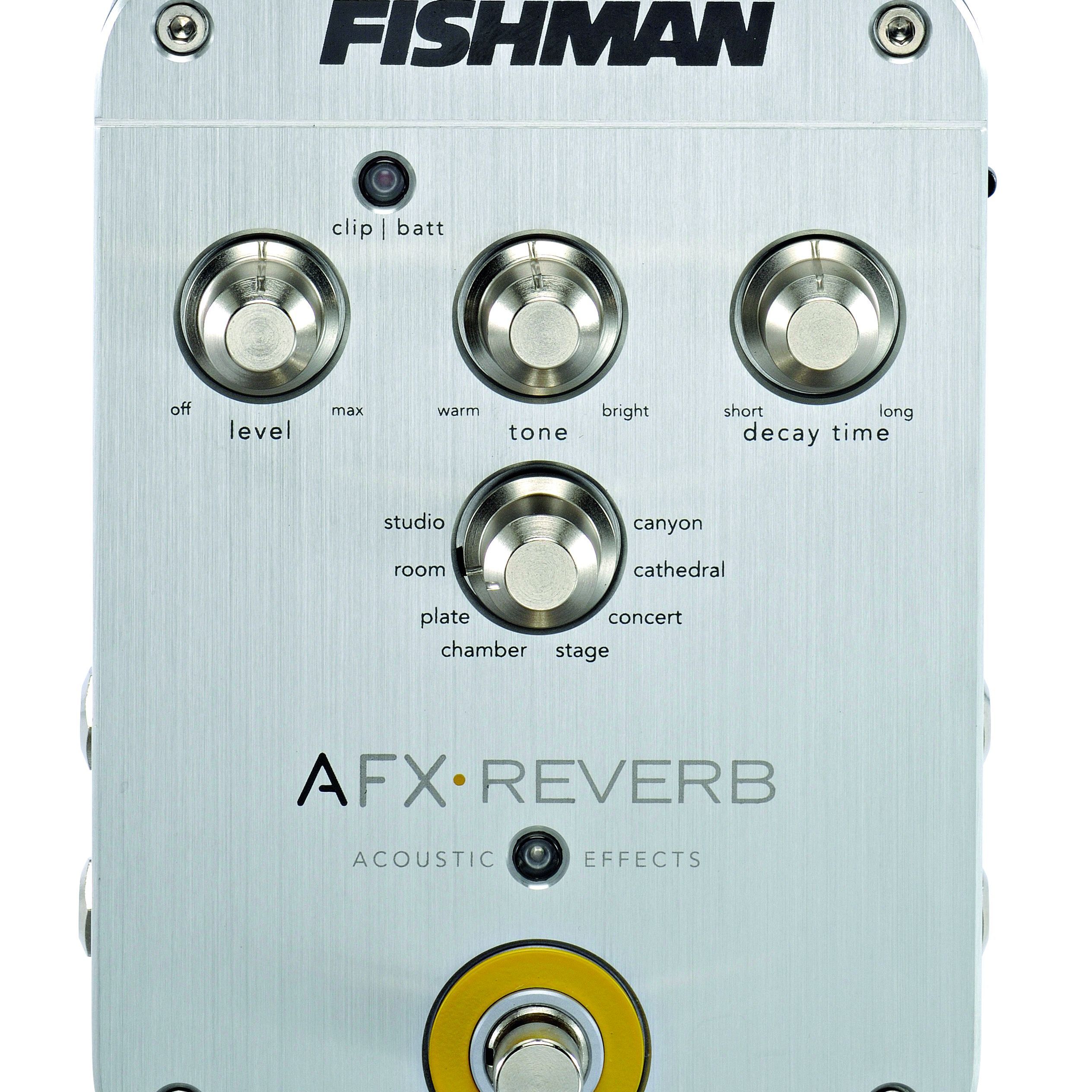 ソロ、フィンガースタイルに抜群にフィット　FISHMAN AFX-REVERB Fishman AFX Reverb review | MusicRadar