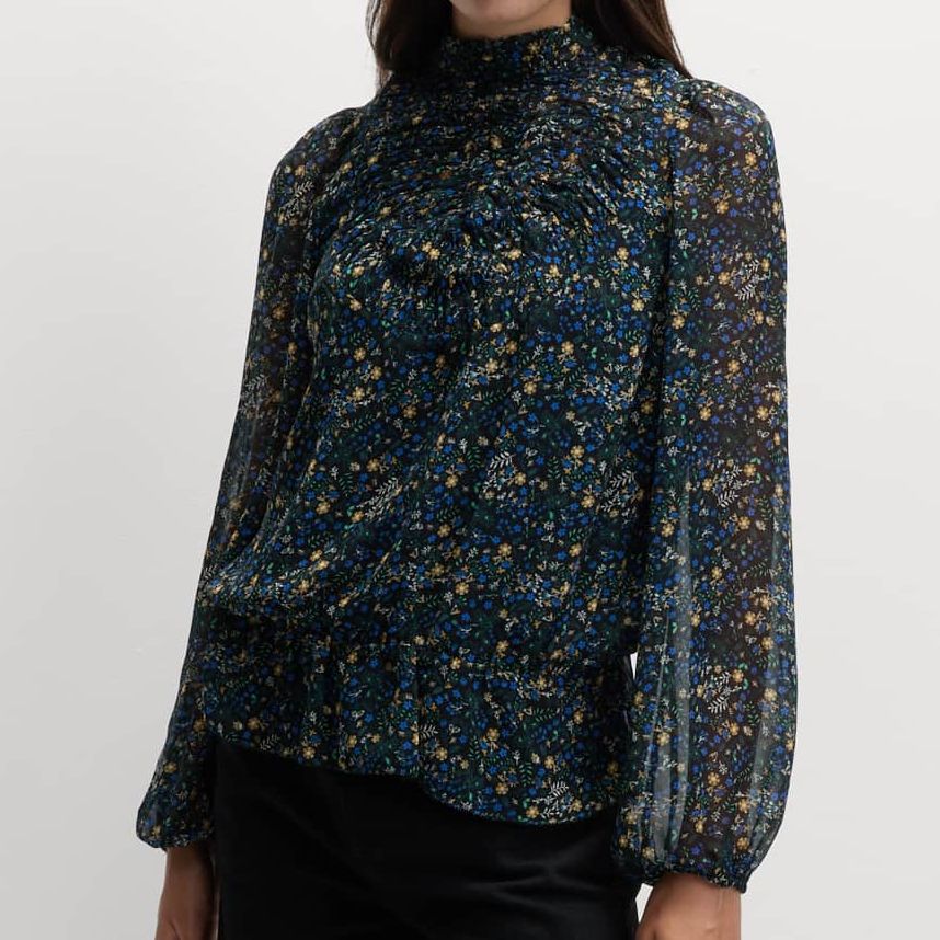 Floral Long Sleeve Blouse