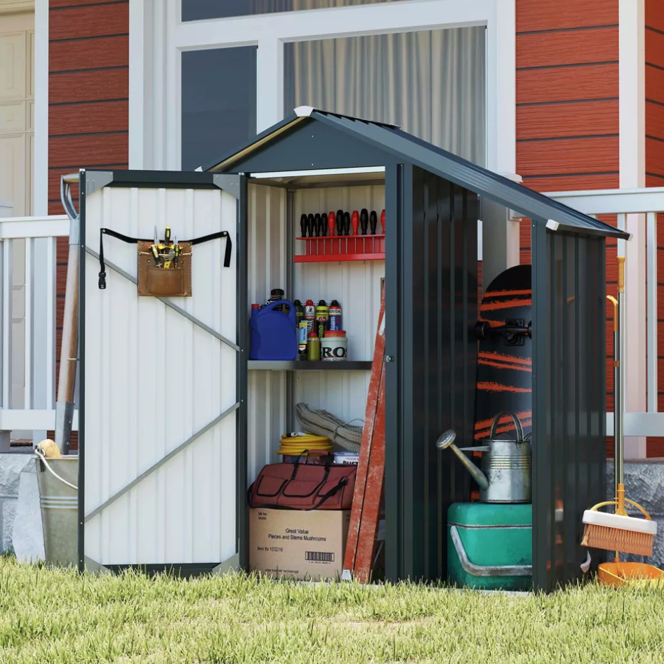 MAYEERTY Metal Compact Shed