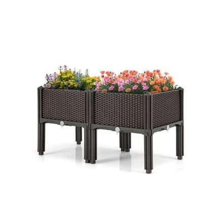 Resin Raised Planter