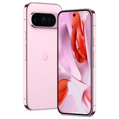 Google Pixel 9 Pro official render - Rose Quartz - Front and Back