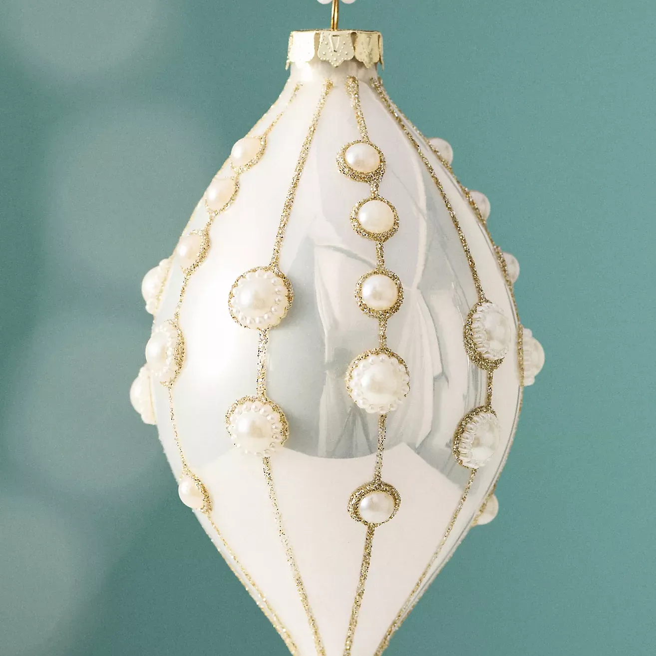Pearl Embellished Ornament