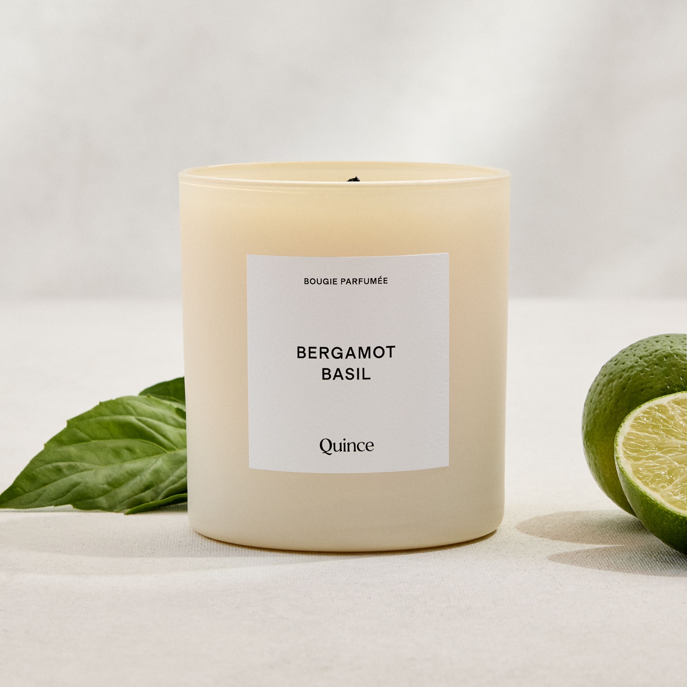 Bergamot Basil Scented Candle