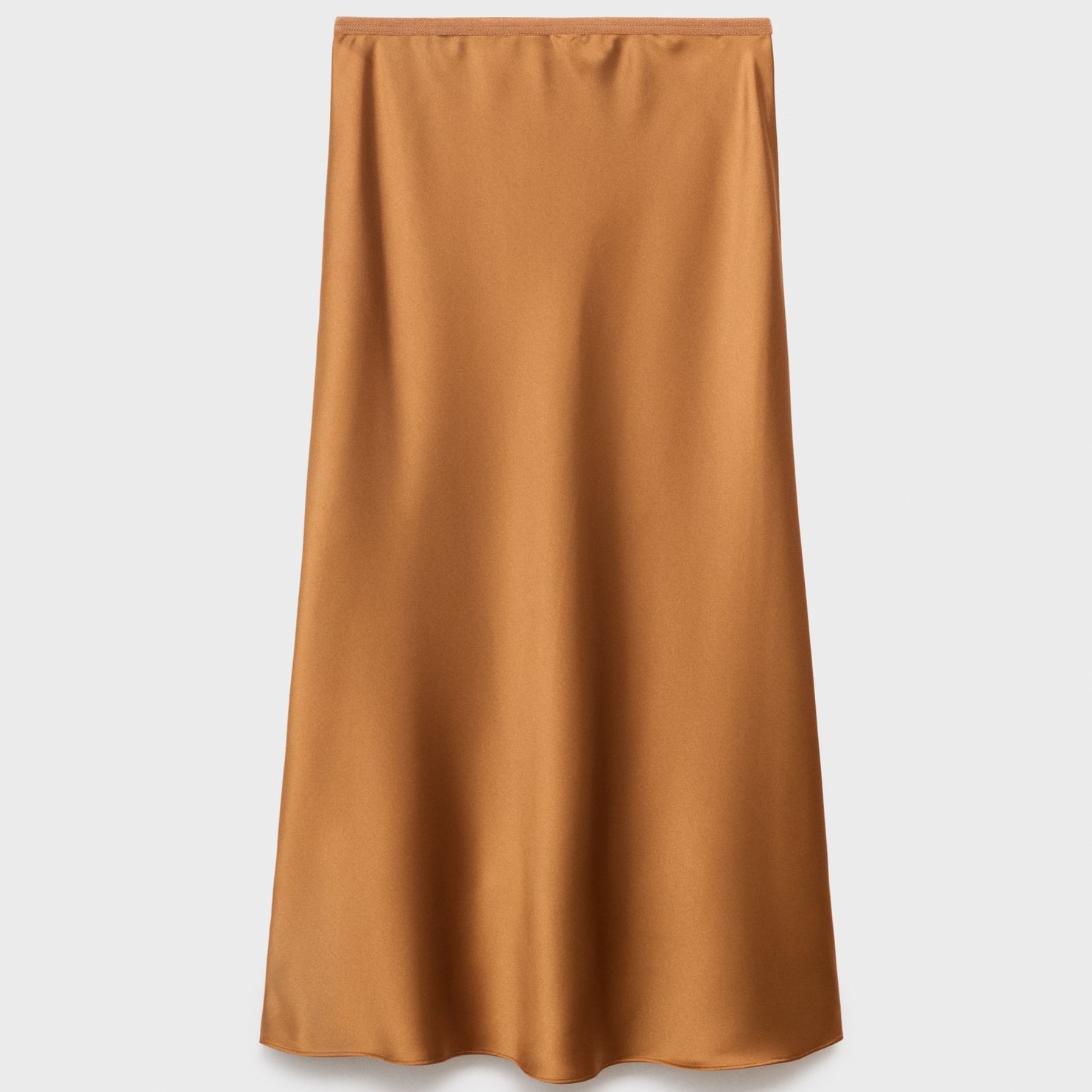 Midi Satin Skirt - Women | Mango United Kingdom