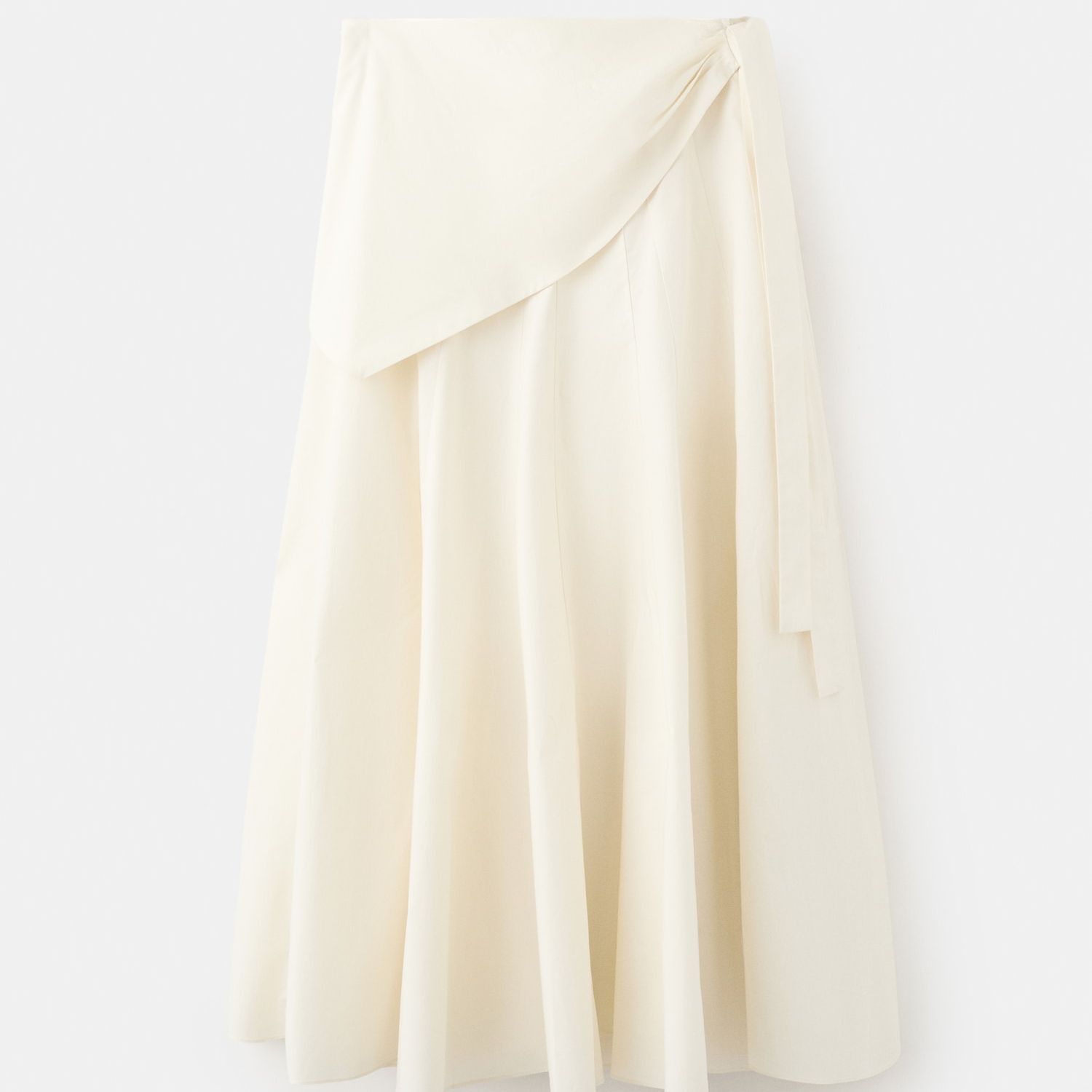 A-Line Skirt With Handkerchief Detail - Women | Mango United Kingdom