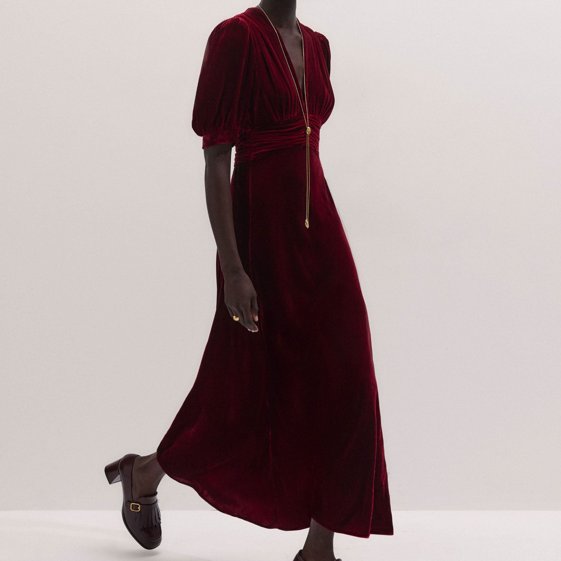 Fit + Flare Maxi Dress