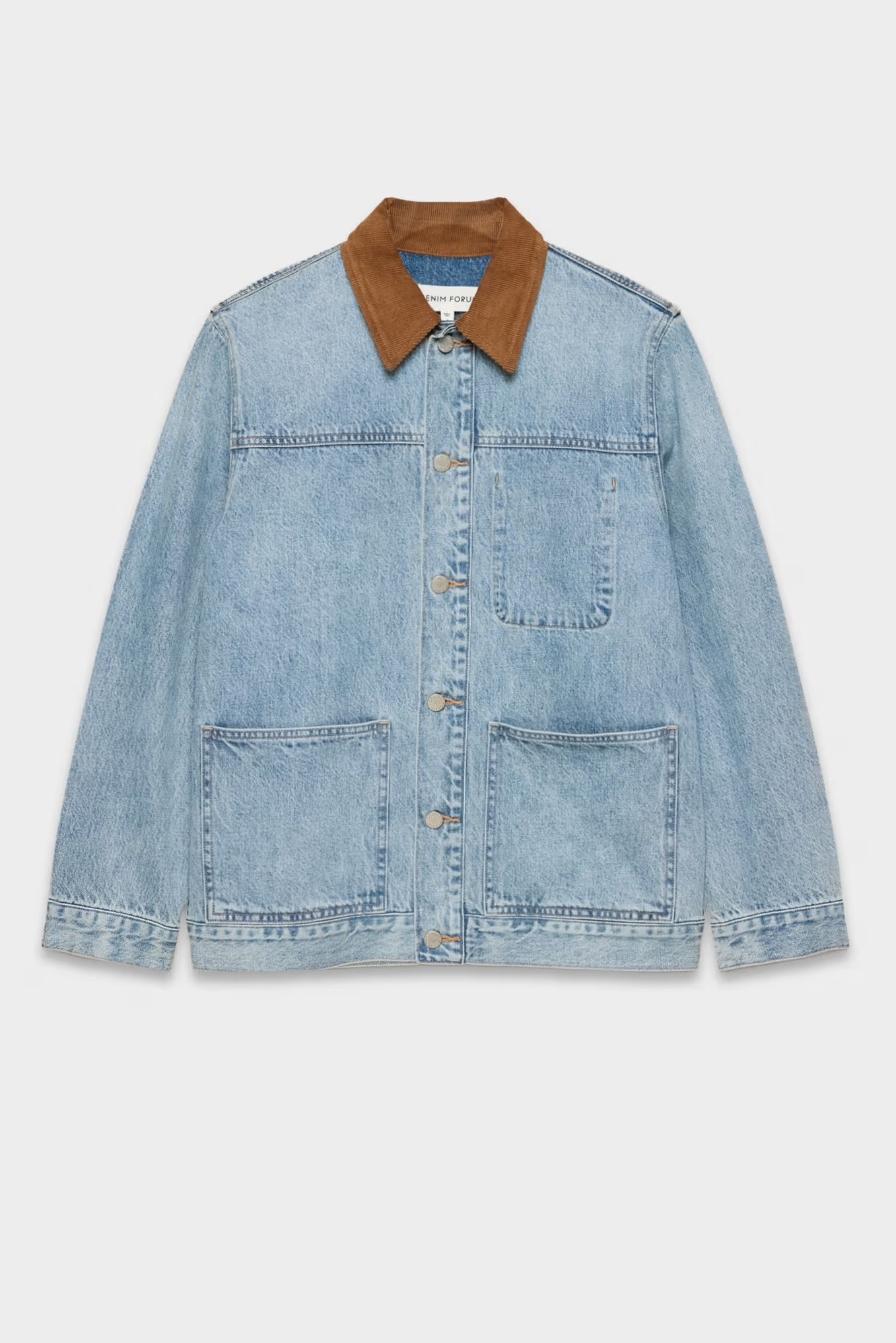 Denim Forum The Workwear Denim Shirt Jacket